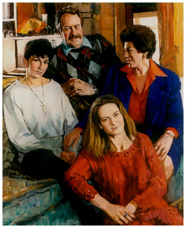 Ray and Edwina Currie and Family